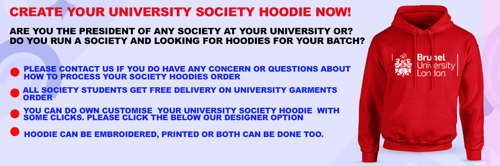 Uni Society Personalised Prints Leading Personalized Workwear in UK